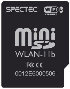 New Generation Spectec Mini SD WiFi WLAN Card for PDA  Pocket PC  Smartphones and Laptops