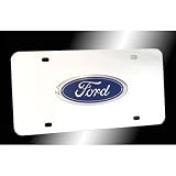 Auto Gold FORCC Ford Name Chr/Chr Plate