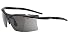 Carrera Shark N Sunglasses with 3 Sets of Interchangeable Lenses (Matte Black)