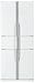 HITACHI The�v���t���[�U 5�h�A435L�Ⓚ�①�� �X�g���C�v�z���C�g R-SF44TPAM-W
