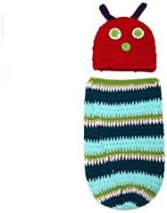 Monkeybrother Adorable Cute Baby Crochet Very Hungry Caterpillar Costume Photo Prop