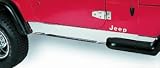 Rampage 7453 Stainless Steel Rocker Panels for 1987-95 Jeep Wrangler