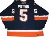 Denis Potvin Autographed/Hand Signed Replica Jersey