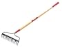 Ames True Temper Gardener 14 Tine Bow Rake 1886600