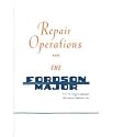 1953-61 FORDSON MAJOR Tractor Repair Operations (Shop Manual) [eb9313R]