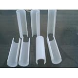 David's Greenhouse Snap Clamp Green 1/2 Inch x 4 Inches Wide for 1/2 PVC Pipe 10 per Bag