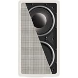 Definitive Technology In-Wall Sub Reference Speaker (Single, White)