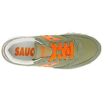 Saucony Women's Jazz S Series (Army/Orange 6.5 M) from Saucony