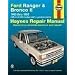 Ford Ranger and Bronco II Automotive Repair Manual : 1983-1992 2Wd and 4Wd Models With a Gasoline Engine Automotive Repair Manual (Haynes Automotive r
