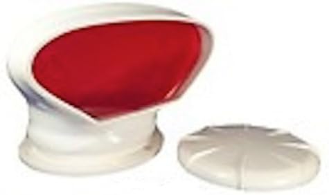 4" PVC Low Profile Cowl Vent UV Resistant