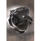 Photoprimus Trax TCB-40 passend für Kameras und Camcorder z.B Canon PowerShot G12 - Fuji FinePix S1600 S1800 S2500HD 2800HD - Samsung NX10 18-55mm - Canon Legria FS306 Legria HF M306 HF M31 HF R106 HF S21 - Panasonic Lumix DMC-FZ45 FZ48 FZ100 HDC-HS60 HS700 SDDMC 60 SD600 SD66 SD700 SD707 SDX1 TM60 TM700 SDR-S50 - Samsung HMX-H200 - Sony DCR-SX33 SX34 HDR-CX115 CX155 CX305 CX350 CX550 XR155 XR550.