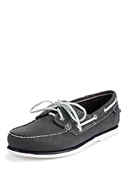 Suede Lace Up Deck Shoes
