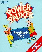 Compact Sch&uuml;lerhilfen Power Pauker. Englisch Grammatik 5. Klasse.