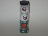 NEW YORK ISLANDERS 2 Logo GOLF BALLS and 8 Team TEES