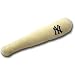New York Yankees Small Dog Puppy Toy Plush Bat with Two (2) Squeakers