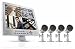 SVAT Compact Security System with 8.5" LCD Monitor & 2 Hi-Res Indoor/Outdoor Night Vision CCD Surveillance Cameras (CLEARVU6)