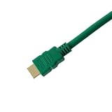 5 foot HDMI Cable, 28 AWG, Green, Tartan Cable brand; sold exclusively by Blue Jeans Cable