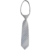 New Boys 11 Blue Plaid Zipper Necktie Necktie Neck Tie