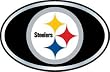 Pittsburgh Steelers Color Auto Emblem - Football Sports Merchandise