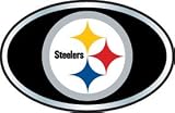 Pittsburgh Steelers Color Auto Emblem