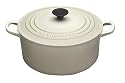 Le Creuset Enameled Cast-Iron 5-1/2-Quart Round French Oven, Dune