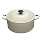 Le Creuset Enameled Cast-Iron 13-1/4-Quart Round French Oven, Dune