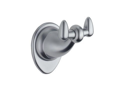 Delta 78035 Graves Double Robe Hook, Chrome