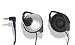 REAL レザーパッドイヤフックホン RJ-301AVグレー RJ-301AV(GRAY)グレー