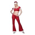 Fancy Dress Costume - Miss Santa - DLX - STD