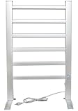 LCM Home Fashion 6-Bar Freestanding Towel Warmer, Drying Rack