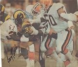 Signed Reddon, Barry (St Louis Rams) 8x10 Magazine Page Photo