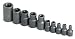 SK 19760 10 Piece 1/4-Inch, 3/8-Inch, and 1/2-Inch Drive E4 to E18 Torx Socket Set