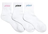 Prince（プリンス）レディースリバーシブルハーフソックス・3足セット（PS372）の画像