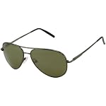 Serengeti Small Aviator 6888 Sunglasses, Gunmetal Frame/ Strata 555nm Polarized Lenses