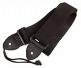  : Excel 2'' Nylon Guitar Strap, Black