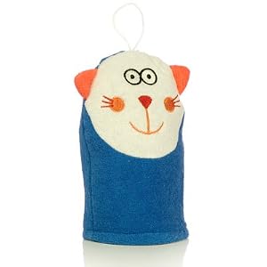 Rich Frog Wash Mitt- Blue Cat