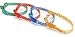 C Cat Adj.breakaway Safety Collar Checked Green