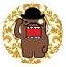 Domo-Kun Monical and Mustache Button DB4273_s-1