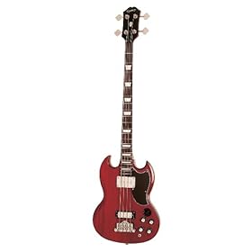 Epiphone EB-3 Electric Bass Guitar, 2 Pickups, Cherry