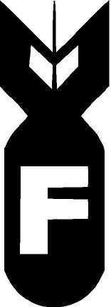 F Bomb Sticker