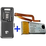 450mah Li-Polymer EC008-2 Battery replacement for Apple Ipod Video 5G 5th 5 Generation MP3 Player + Tool & Installation Manual + TARGUS MOBILE SECURITY LOCK FOR iPOD