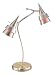 Adesso Blaze Spiral Table Lamp, Steel
