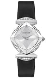 Women's Winter Garden Diamond Black Satin
