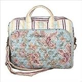 Isabella's Journey April Cornell Blue Paisley Computer Bag