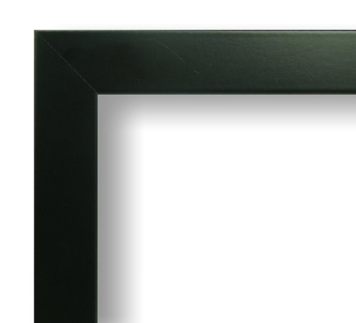 18x27 / 18x27 Solid Black custom picture frame complete new