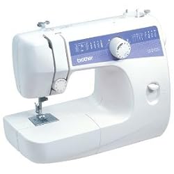 Brother LS2125I 10-Stitch Free-Arm Sewing Machine with Automatic 4-Step Buttonholer