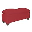 London Pillow Bench- Red