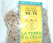 La Terra Il Cielo Organic -Whole wheat pasta Orecchiette 1lb.