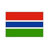 Gambia Flag 4ft x 6ft Nylon