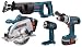 Factory-Reconditioned Bosch 93618DCRF-RT 18 Volt Brute Tough Drill/Driver/Circular Saw/Reciprocating Saw/Flashlight with 2 Batteries